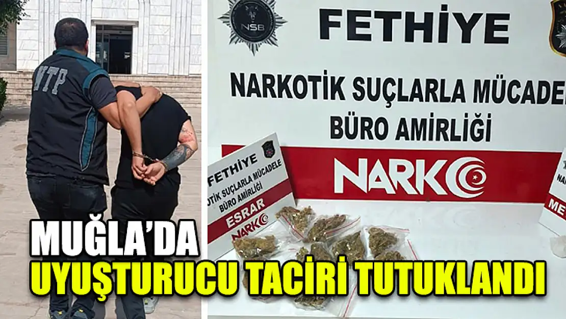Muğla'da Uyuşturucu Taciri Tutuklandı
