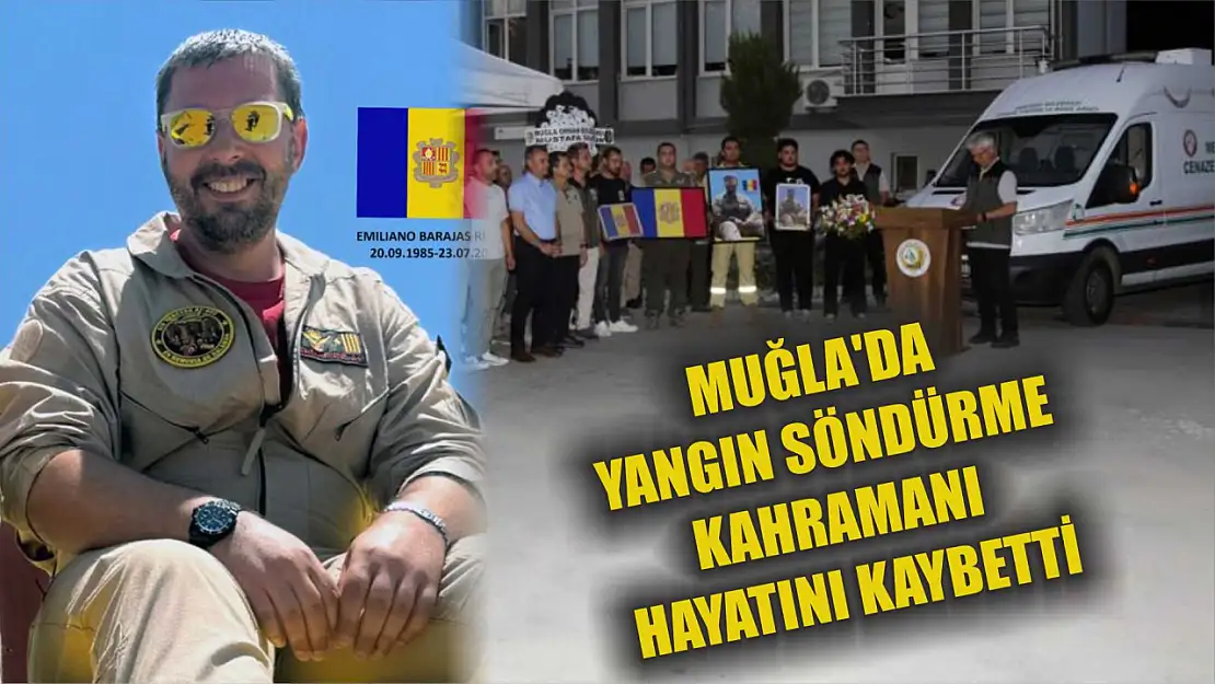 Muğla'da Yangın Söndürme Kahramanı Hayatını Kaybetti