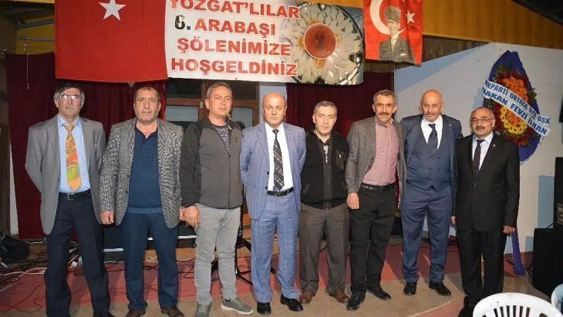 Muğla'da yaşayan Yozgatlılardan 'Arabaşı' gecesi