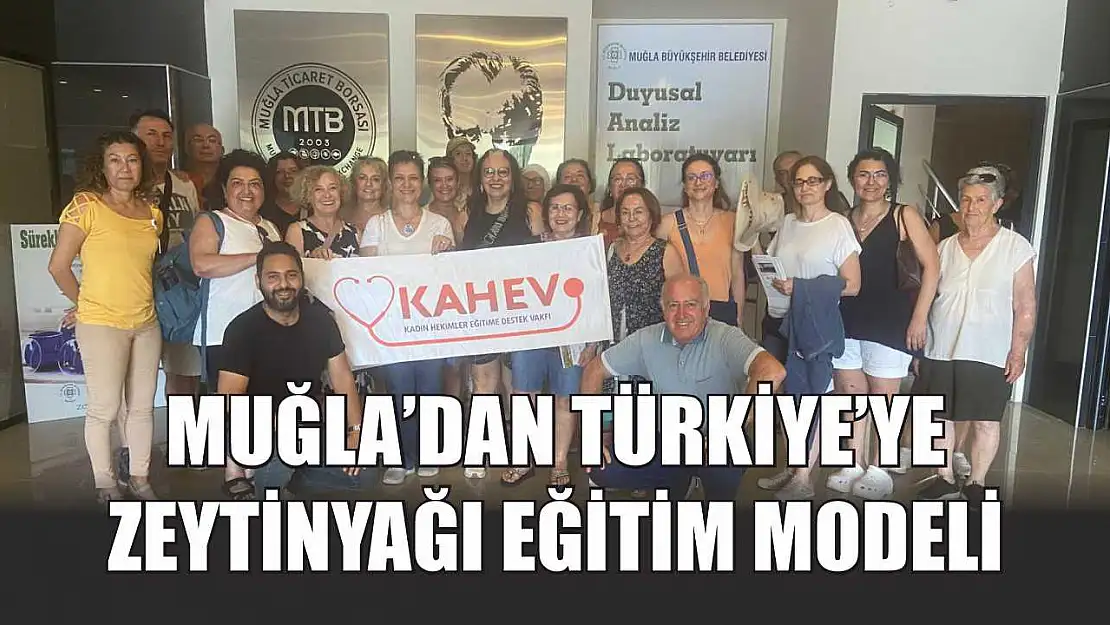 Muğla'dan Türkiye'ye Zeytinyağı Eğitim Modeli
