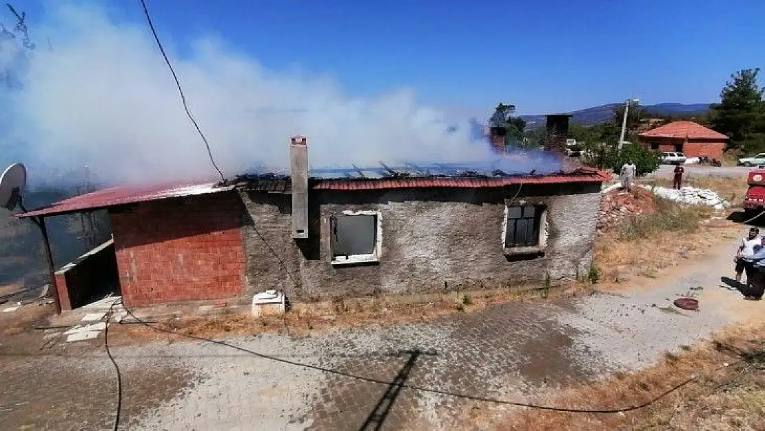 Muğla İtfaiyesi Aydın'daki yangına müdahale etti