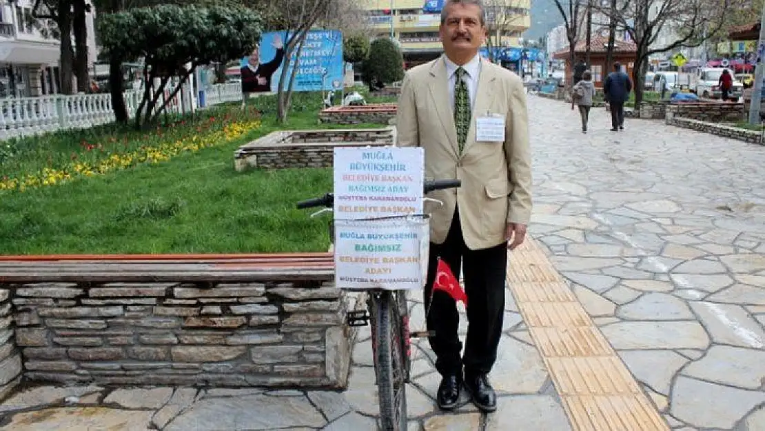 Muğla'nın bisikletli bağımsız büyükşehir adayı kazada ağır yaralandı