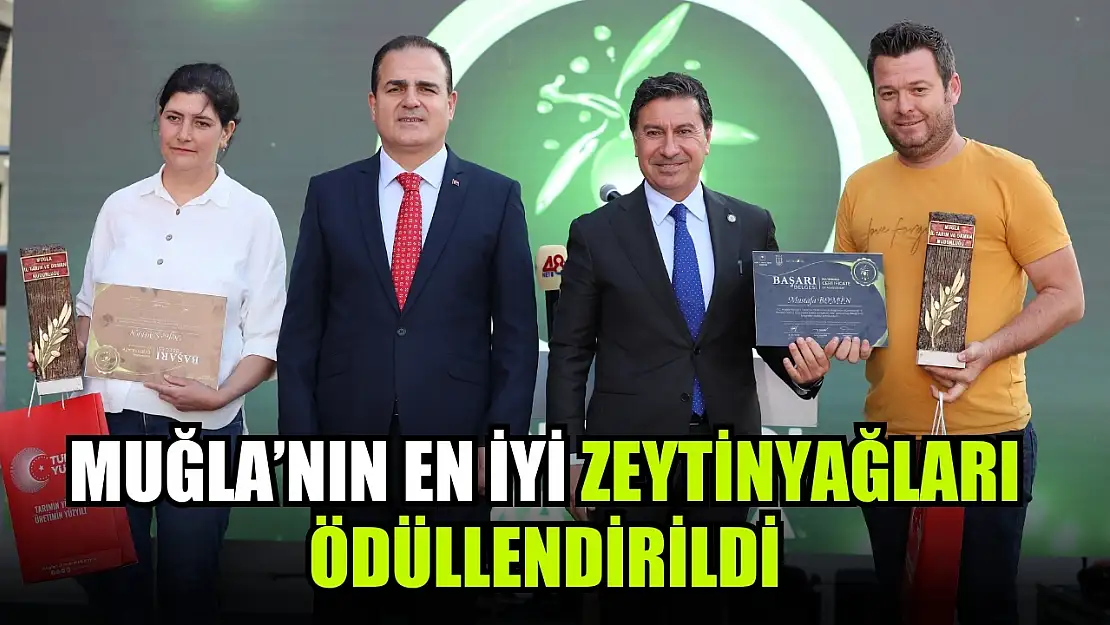 Muğla'nın En İyi Zeytinyağları Ödüllendirildi