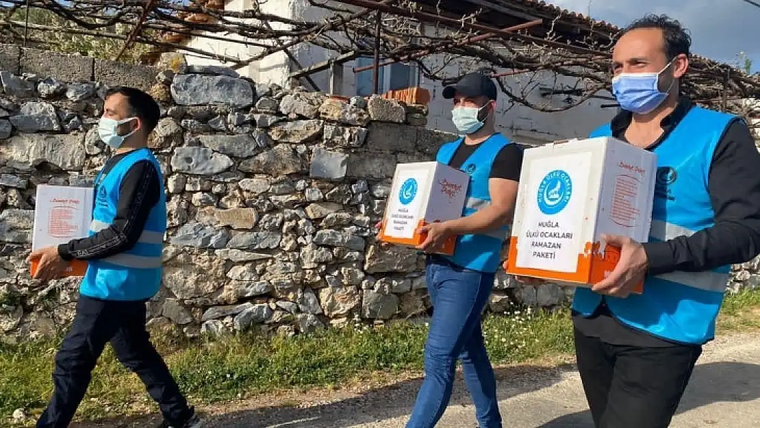 Muğla Ülkü Ocakları'ndan gönül harekatı 