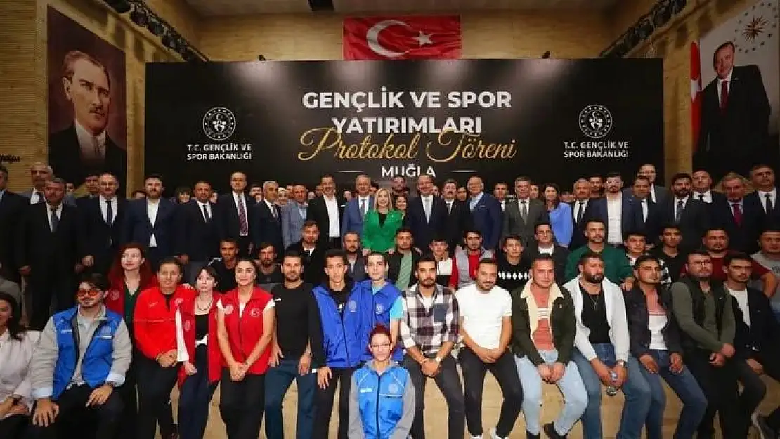 MUĞLA'YA 400 MİLYON TL TUTARINDA 103 YENİ SPOR TESİSİ KAZANDIRILIYOR