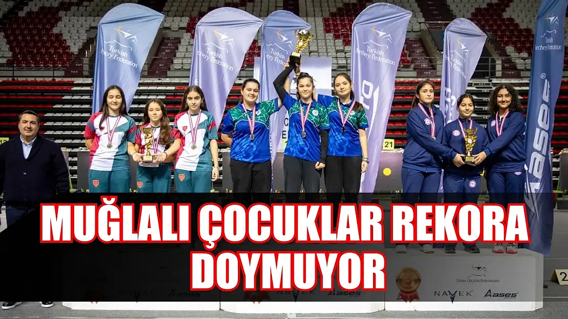 Muğlalı Çocuklar Rekora Doymuyor