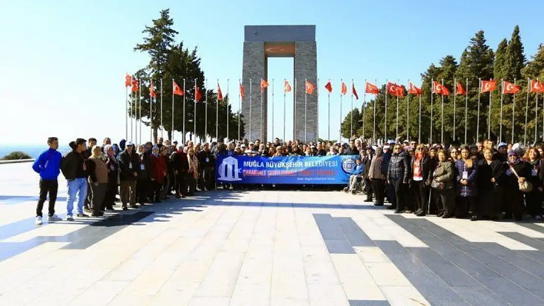 Muğlalılar tarihin yeniden yazıldığı Çanakkale'de