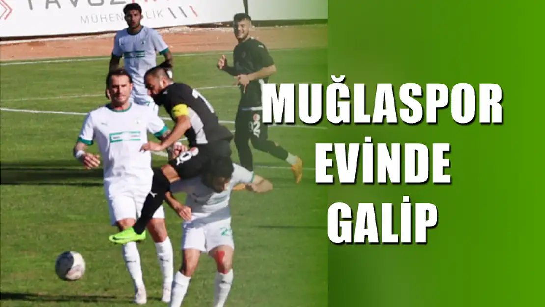 Muğlaspor evinde galip