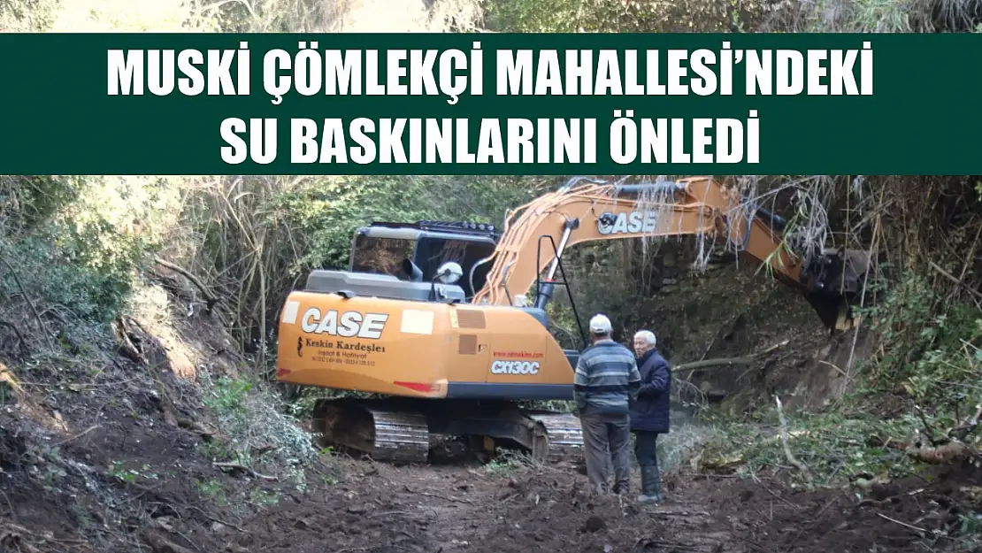 MUSKİ Çömlekçi Mahallesi'ndeki Su Baskınlarını Önledi