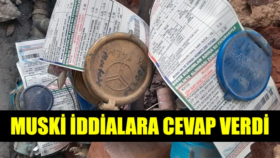 MUSKİ iddialara cevap verdi