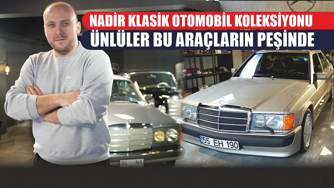 Nadir klasik otomobil koleksiyonu: Ünlüler bu araçların peşinde