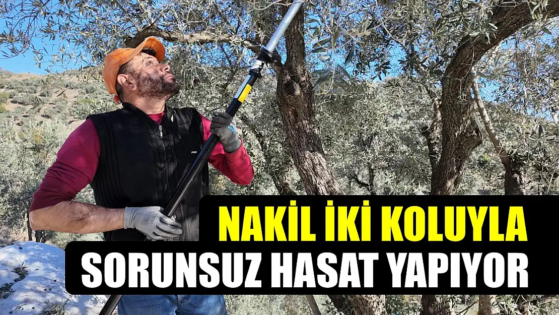 Nakil iki koluyla sorunsuz hasat yapıyor