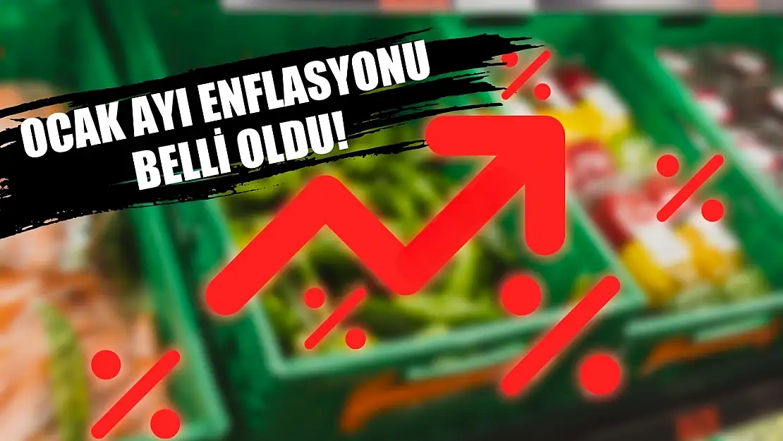 Ocak ayı enflasyonu belli oldu