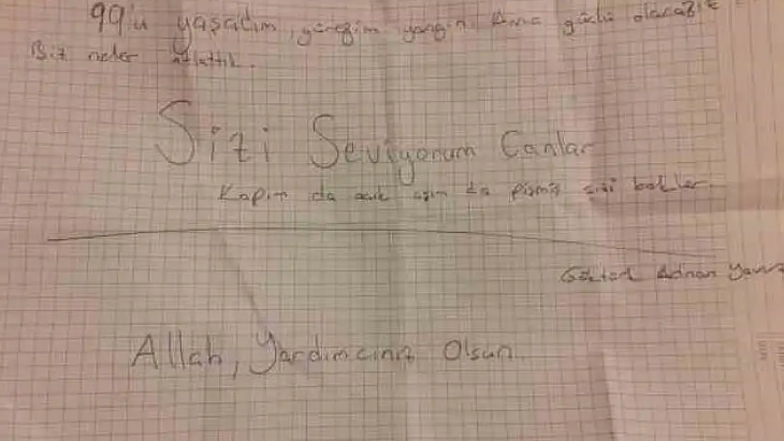 ÖĞRENCİLERİN NOTLARI DUYGULANDIRDI 