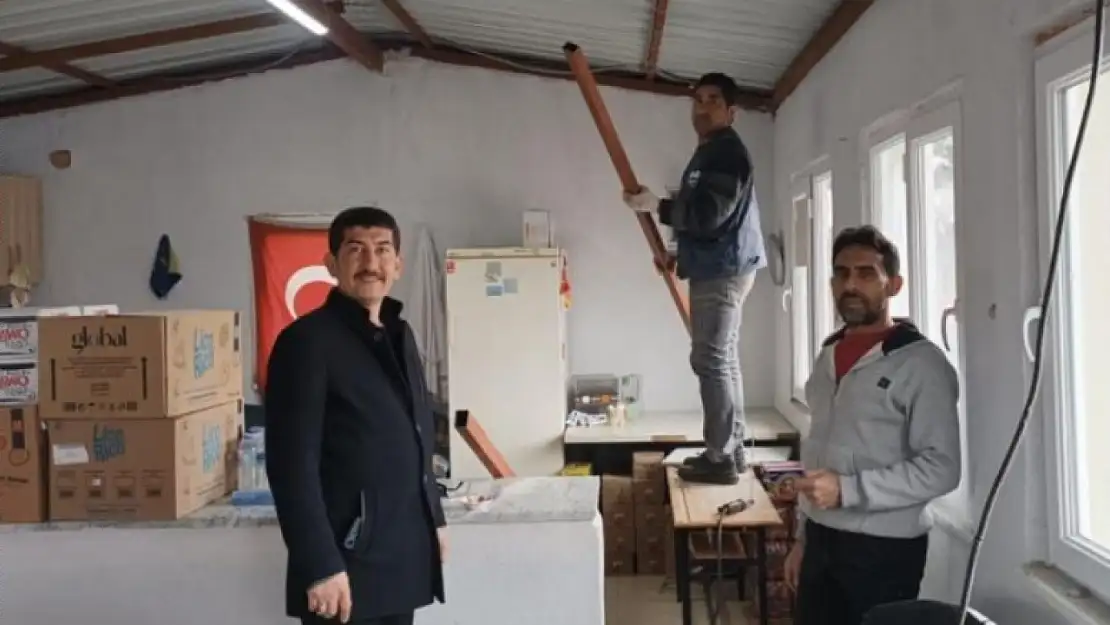 Okullarda bakım ve onarım çalışmaları hızla devam ediyor