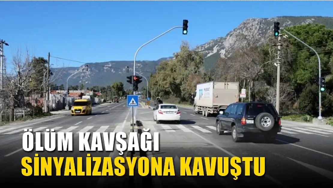 Ölüm kavşağı sinyalizasyona kavuştu