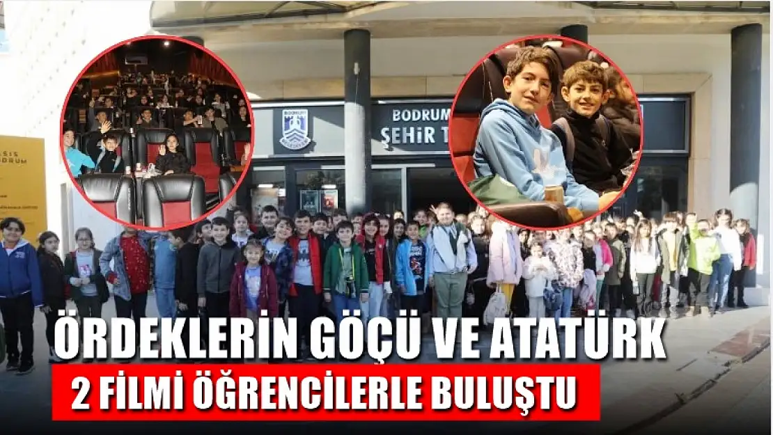 Ördeklerin Göçü ve Atatürk 2 filmi öğrencilerle buluştu