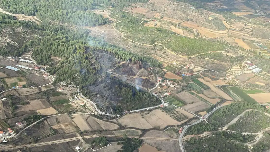 Orman yangınında 4 hektar alan zarar gördü