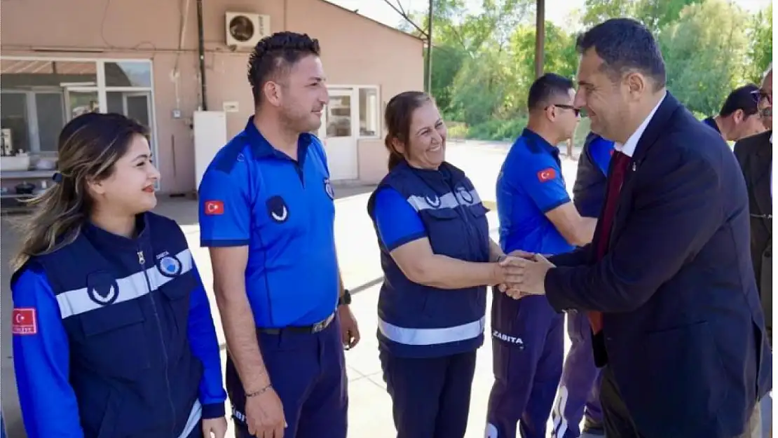 Ortaca Belediyesi Personelleri İle Bayramlaştı