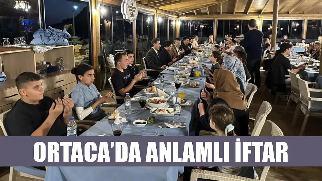 Ortaca'da anlamlı iftar