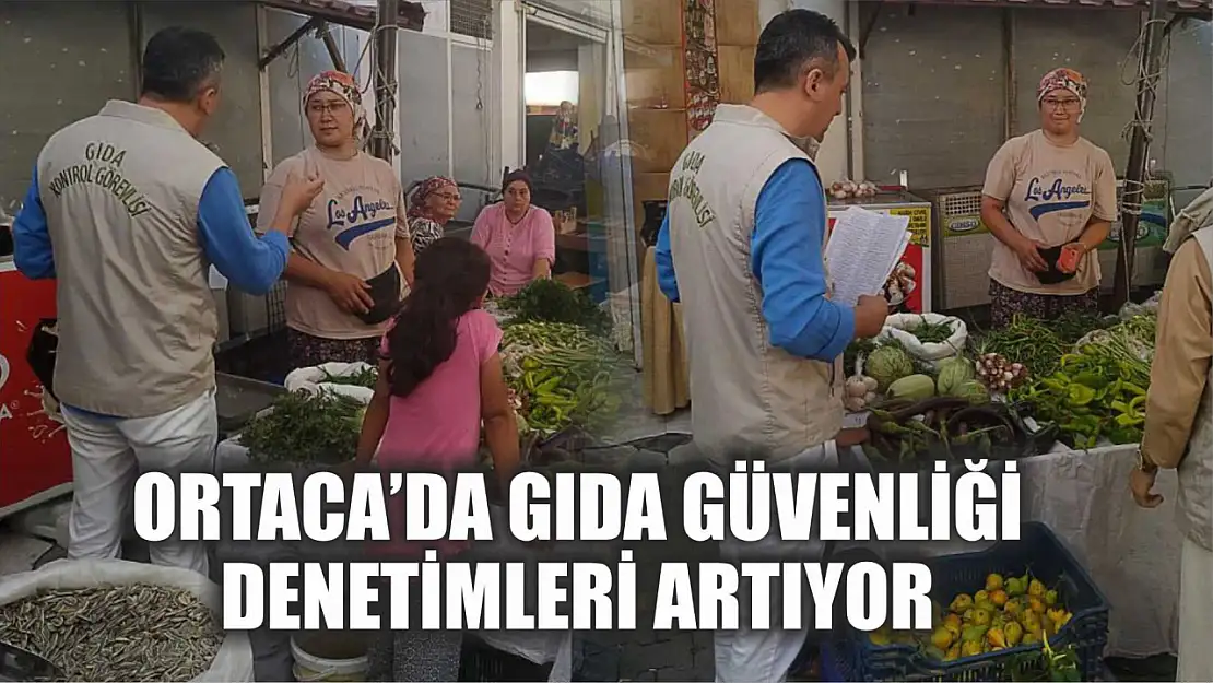 Ortaca'da gıda güvenliği denetimleri artıyor