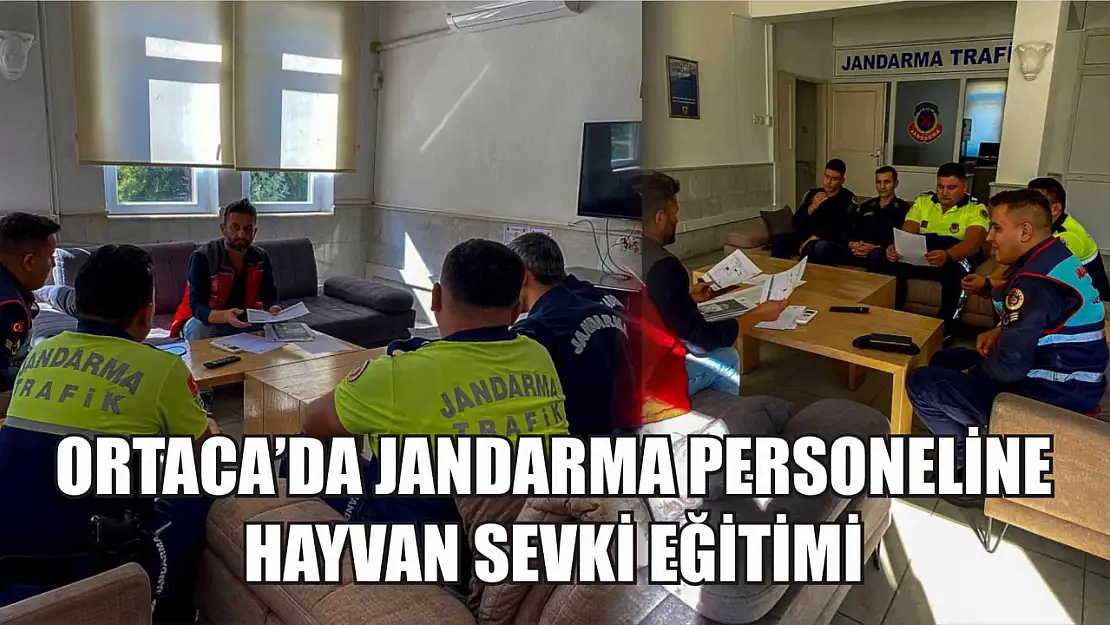 Ortaca'da Jandarma personeline hayvan sevki eğitimi