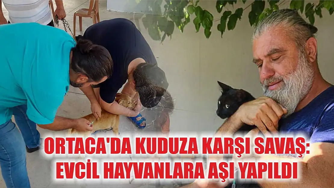 Ortaca'da Kuduza Karşı Savaş: Evcil Hayvanlara Aşı Yapıldı