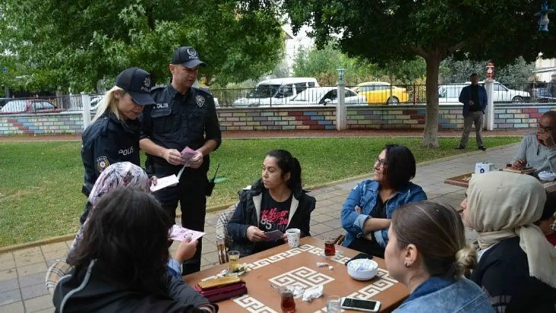 Ortaca'da polislerden KADES bilgilendirmesi