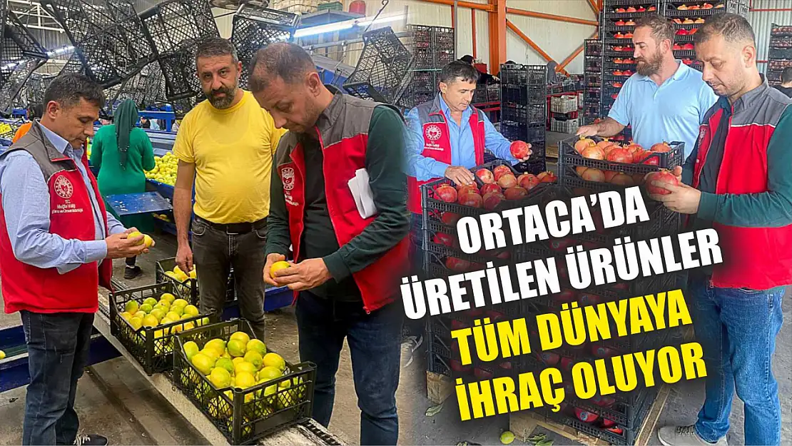 Ortaca'da üretilen ürünler tüm dünyaya ihraç oluyor