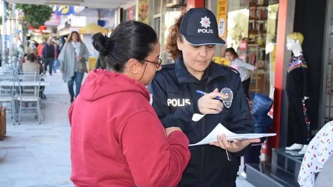 Ortaca emniyetinden anket çalışması