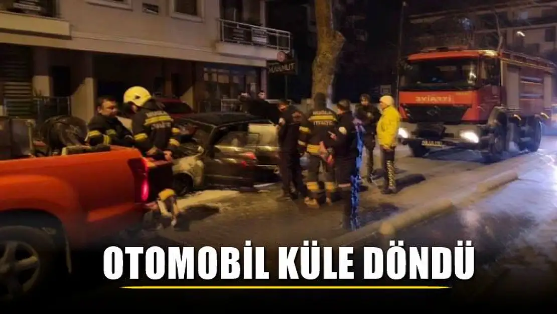 Otomobil küle döndü