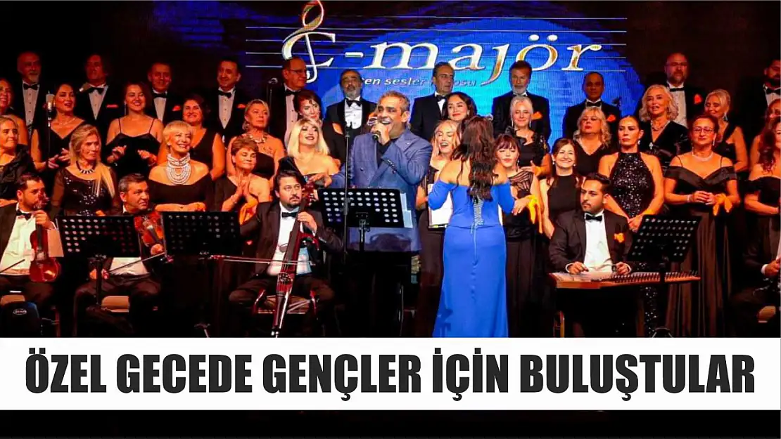 Özel gecede gençler için buluştular