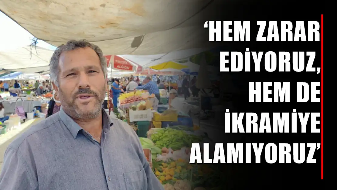 Özkan, 'Hem zarar ediyoruz, hem de ikramiye alamıyoruz'