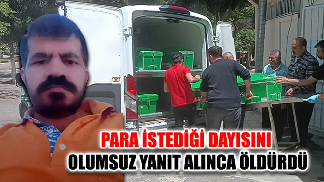 Para İstediği Dayısını Olumsuz Yanıt Alınca Öldürdü