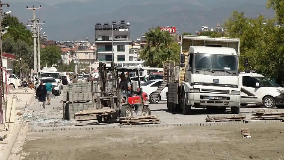 PARKE ÇALIŞMASI BAŞLADI