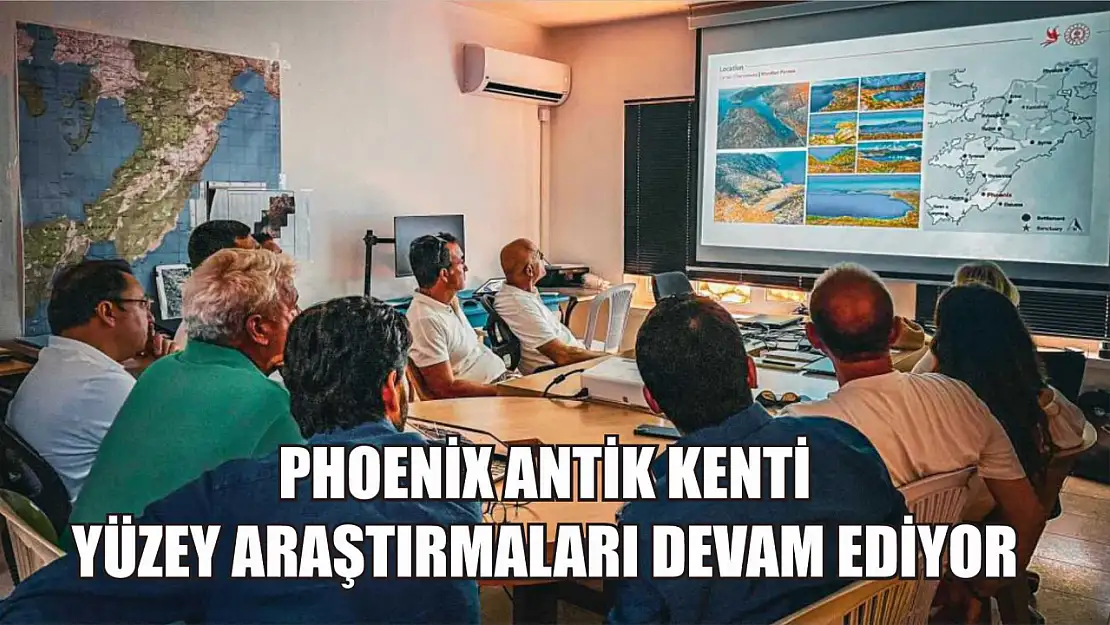 Phoenix Antik Kenti yüzey araştırmaları devam ediyor