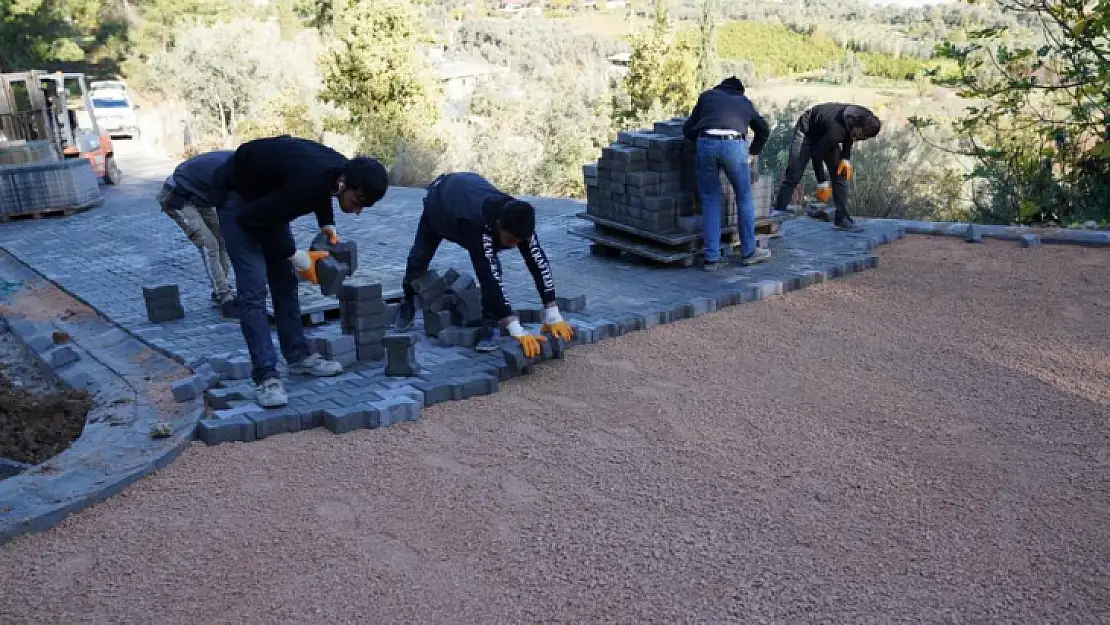 Pınara Antik Kent'in Yolu Kilitli Parke Yapılıyor