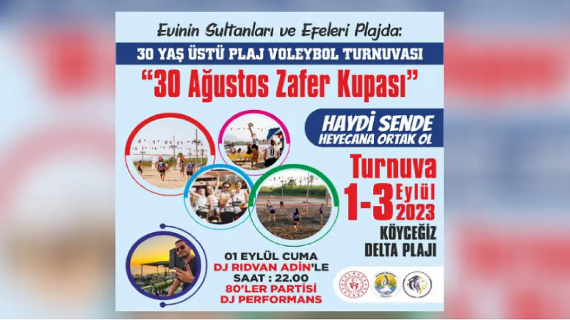 Plaj Voleybol Turnuvası gerçekleştirilecek