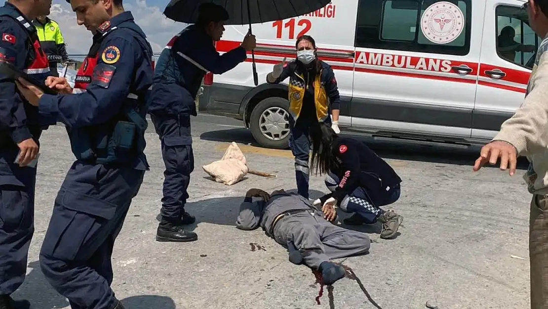 Polis ve jandarmadan yaralıyı koruma hassasiyeti