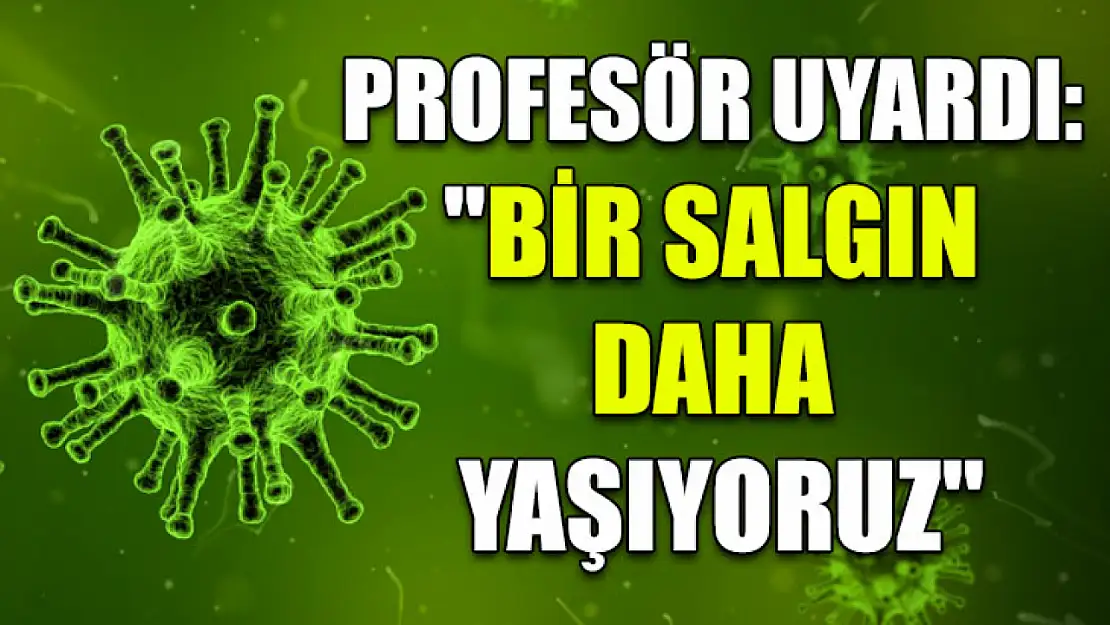 Profesör uyardı: 'Bir salgın daha yaşıyoruz'