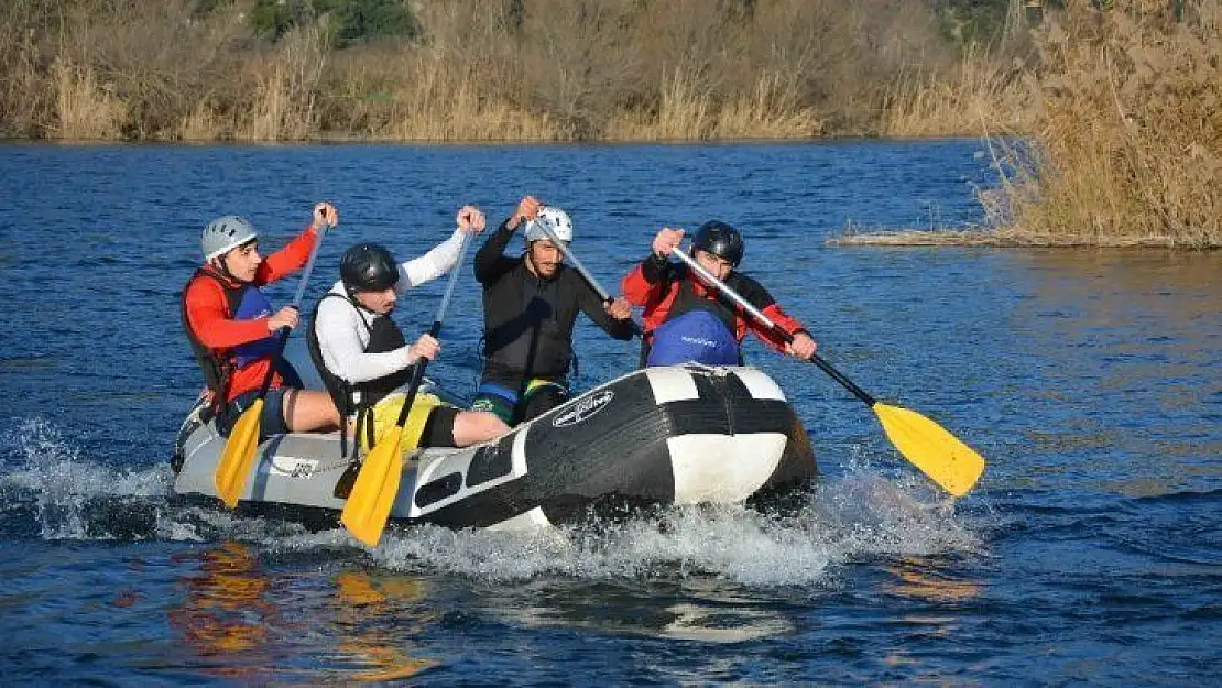 Rafting Milli Takımı aday kadrosu Dalyan'da kampa girdi