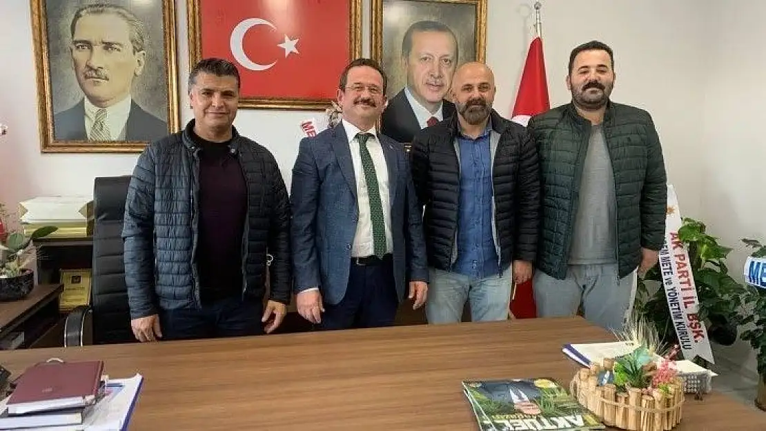 Rehabilitasyon Merkezleri AK Parti'yi ziyaret etti