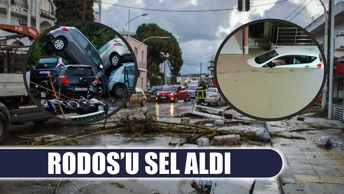 Rodos'u Sel Aldı