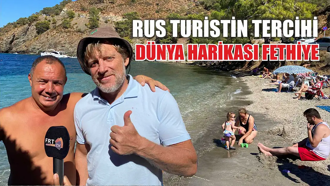 Rus turistin tercihi dünya harikası Fethiye