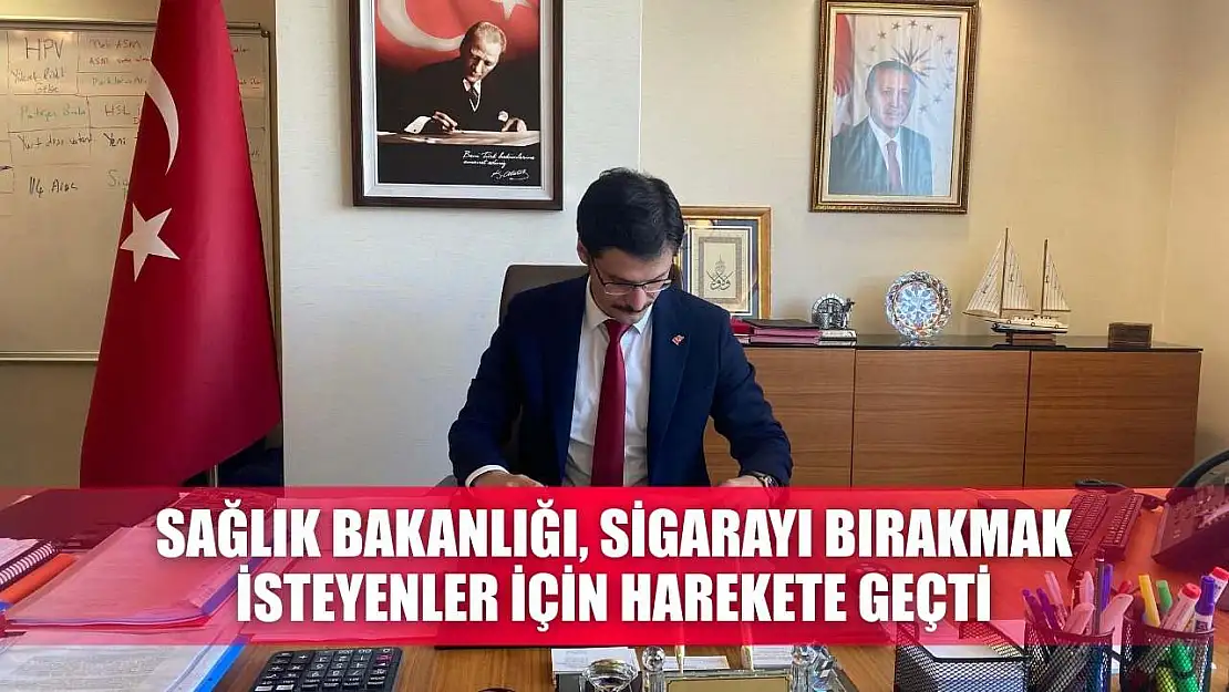 Sağlık Bakanlığı, sigarayı bırakmak isteyenler için harekete geçti