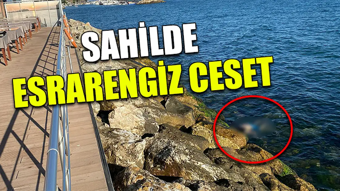 Sahilde Esrarengiz Ceset