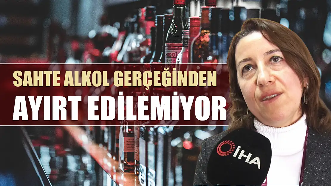 Sahte alkol gerçeğinden ayırt edilemiyor