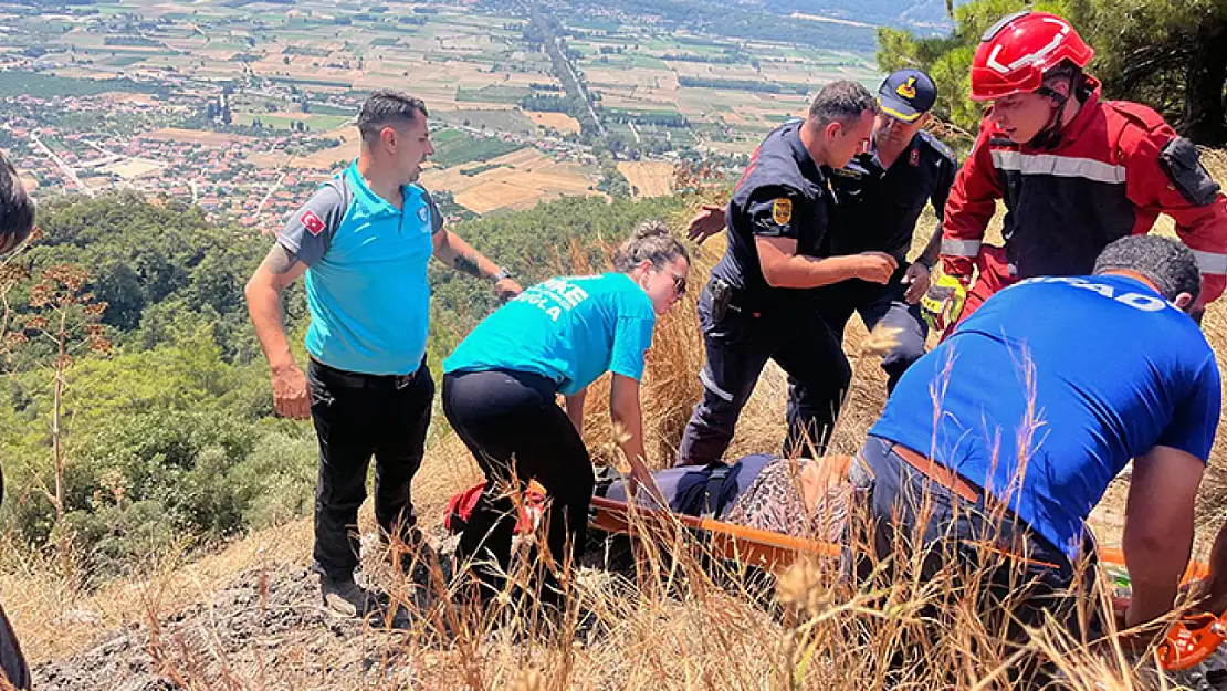 Sakar Rampasında Araç 70 Metrelik Uçuruma Yuvarlandı