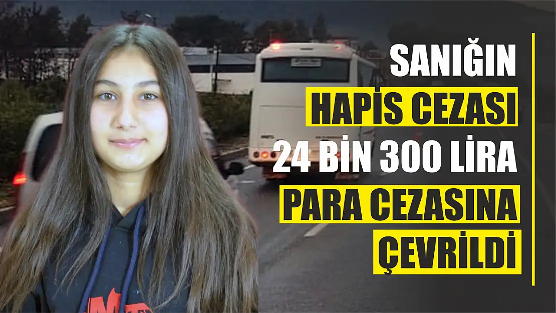 Sanığa 24 Bin 300 lira para cezası