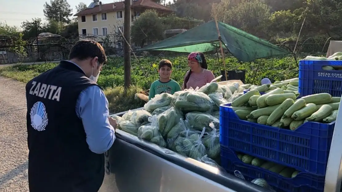 Sebzeler ihtiyaç sahiplerine ulaştırıldı